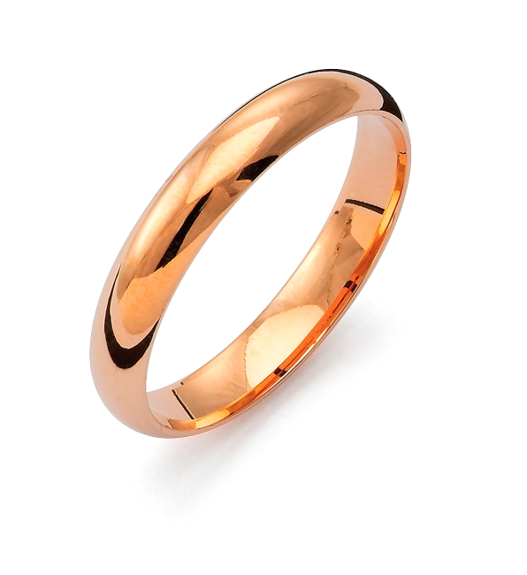 Förlovnings Ring från Flemming Uziel 18k roseguld / K1R3,5 Tradition
